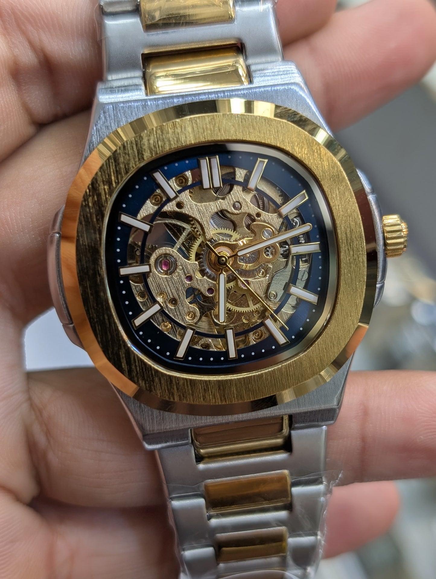 Gilded Skeleton: A Glimpse into Time✨✨✨