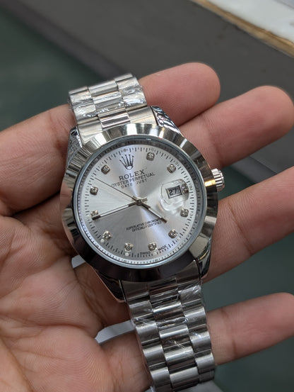⚡ Own the Rolex Datejust Silver Wave – Limited Luxury on Your Wrist ⚡