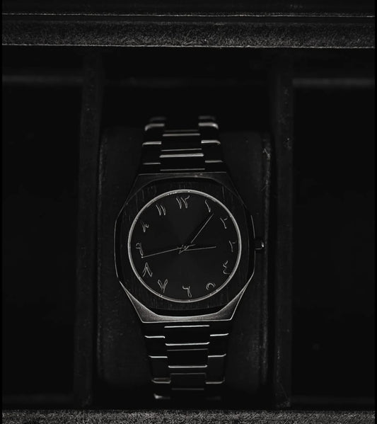 Stainless Steel Aura – Redefining Arabic Timepieces