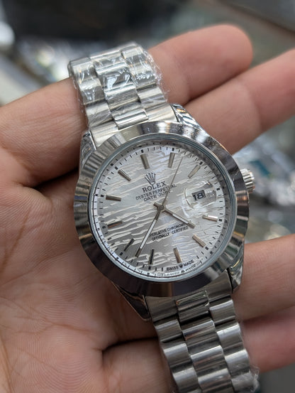 ⚡ Own the Rolex Datejust Silver Wave – Limited Luxury on Your Wrist ⚡