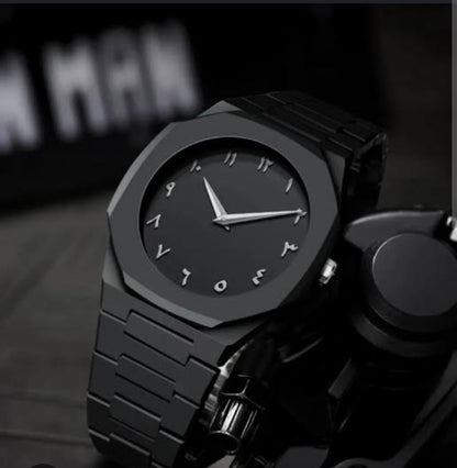 Stainless Steel Aura – Redefining Arabic Timepieces