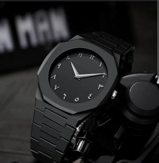 Stainless Steel Aura – Redefining Arabic Timepieces