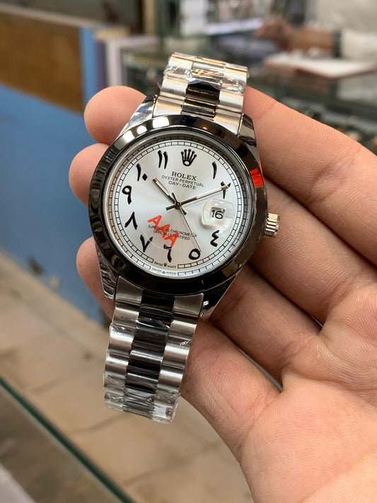 🔥 Rare Rolex Oyster Perpetual Day-Date with Arabic Dial – A True Collector’s Gem 🔥